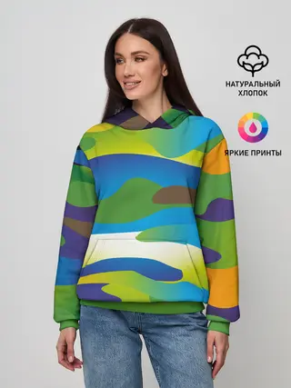 Женское худи / CAMOUFLAGE 2022