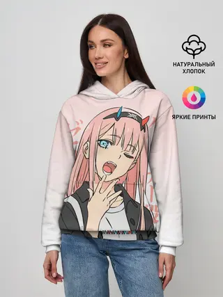Женское худи / Zero Two Darling in the Franxx
