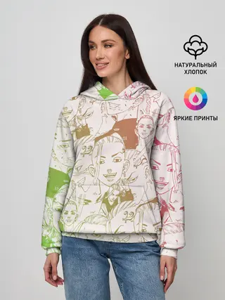 Женское худи / ДОРАКЕН Токийские Мстители