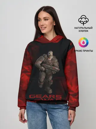 Женское худи / NPC | GEARS OF WAR