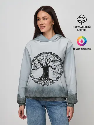 Женское худи / Иггдрасиль | Yggdrasil