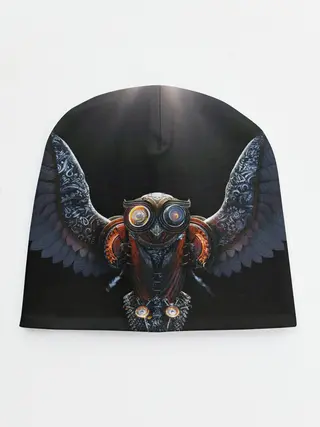 Детская шапка / Steampunk owl