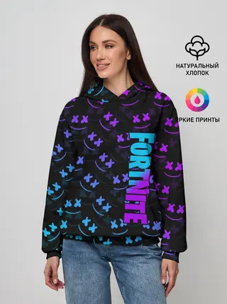 Женское худи / MARSHMELLO
