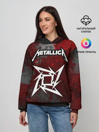 Женское худи / METALLICA