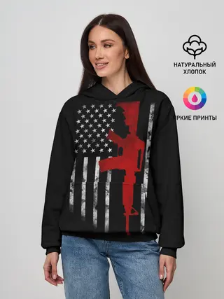 Женское худи / American Patriot