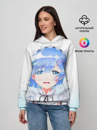 Женское худи / Re:Zero. Рем