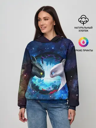 Женское худи / ночная фурия