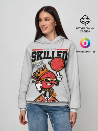 Женское худи / Skilled and lucky