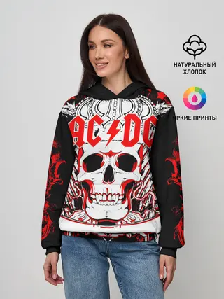 Женское худи / AC/DC