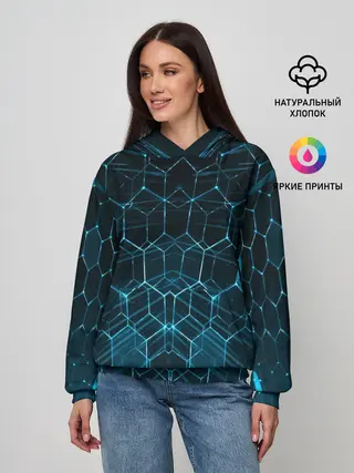 Женское худи / НЕОНОВАЯ БРОНЯ