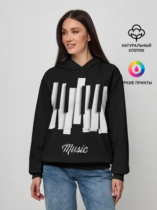 Женское худи / Клавиатура