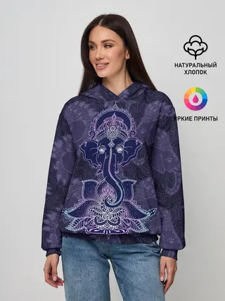 Женское худи / Ганеша