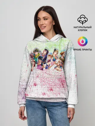 Женское худи / JoJo Bizarre Adventure