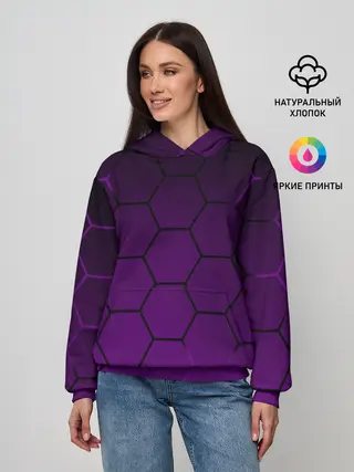 Женское худи / Неоновая броня