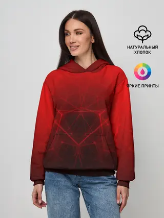 Женское худи / ГОЛОГРАФИЧЕСКАЯ ЗАЩИТА