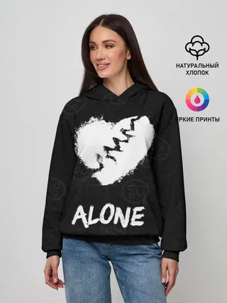 Женское худи / Alone