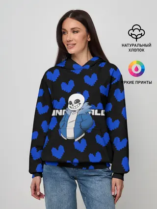 Женское худи / Undertale.