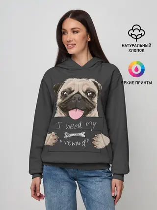 Женское худи / I need my “reward”