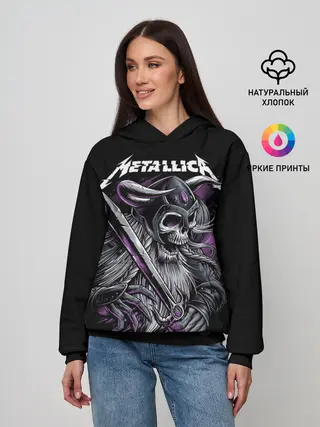 Женское худи / Metallica