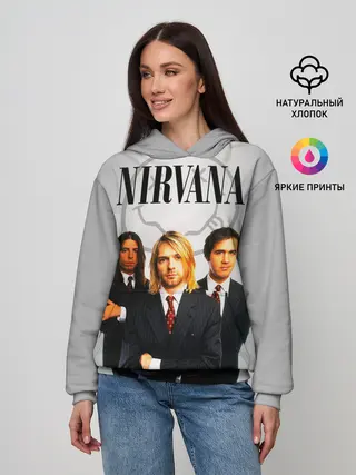 Женское худи / Nirvana