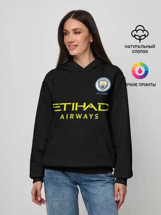 Женское худи / Manchester City away 19-20