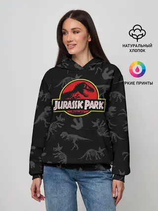 Женское худи / Парк Юрского Периода