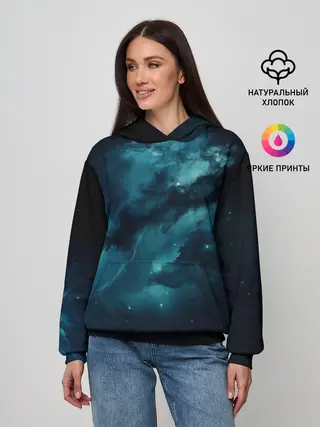 Женское худи / Космос