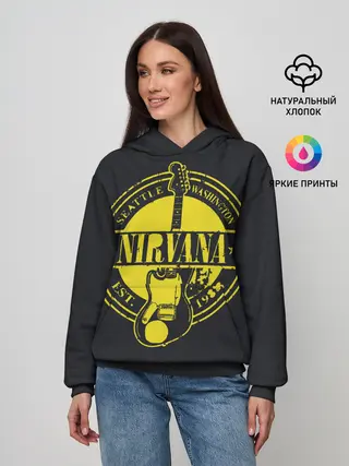 Женское худи / Nirvana
