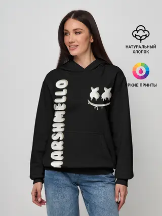 Женское худи / РЮКЗАК MARSHMELLO