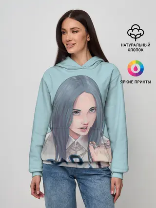 Женское худи / Billie Eilish