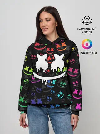 Женское худи / MARSHMELLO