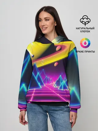 Женское худи / САТУРН