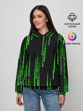 Женское худи / МАТРИЦА