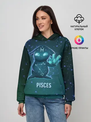 Женское худи / Рыбы