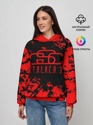 Женское худи / Stalker GSC red