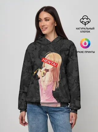 Женское худи / Японская анимация