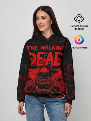 Женское худи / The Walking Dead