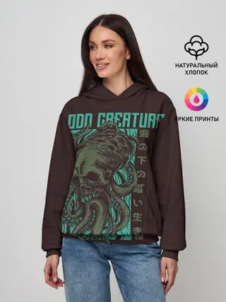 Женское худи / Дьявольский осьминог