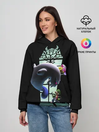 Женское худи / Luigis Mansion