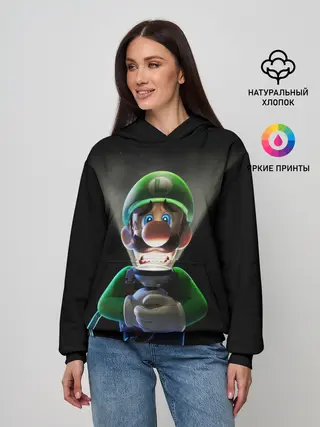 Женское худи / Luigis Mansion