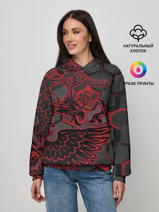 Женское худи / RUSSIA Lifestyle