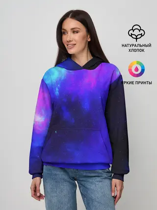 Женское худи / СЕВЕРНОЕ СИЯНИЕ