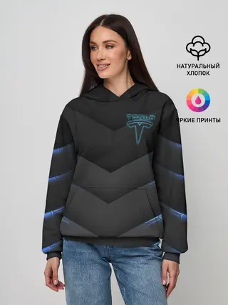 Женское худи / Tesla