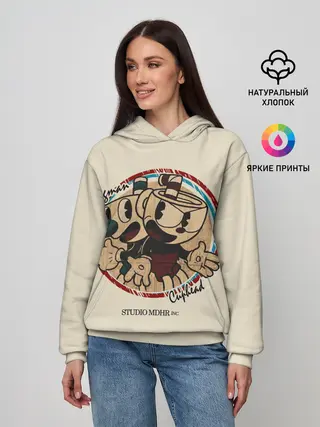 Женское худи / CUPHEAD