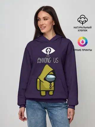 Женское худи / Little Nightmares | Among Us