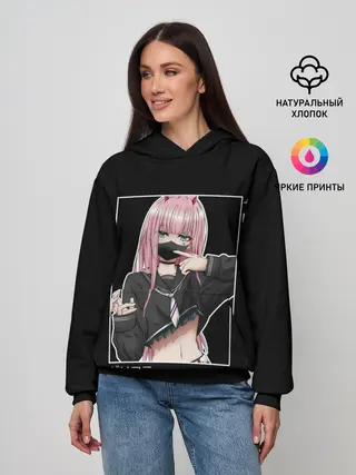 Женское худи / Zero Two