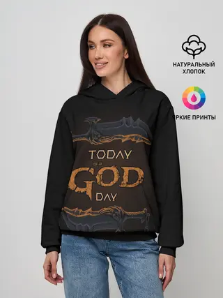 Женское худи / God day | GOW