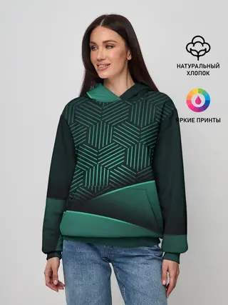 Женское худи / Luxury Green