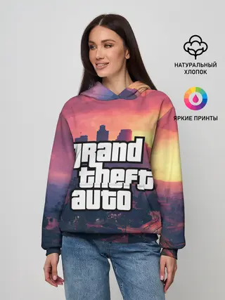 Женское худи / Los Santos | GTA
