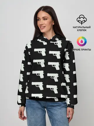 Женское худи / Пистолеты